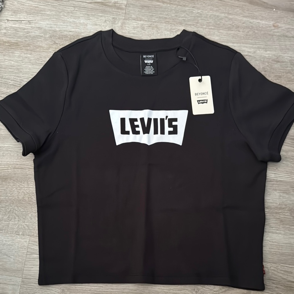 Beyonce’ x Levi's Black Classic Graphic Tee